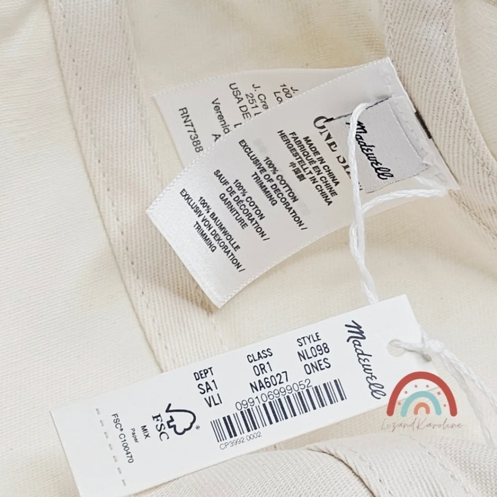 Madewell cotton canvas